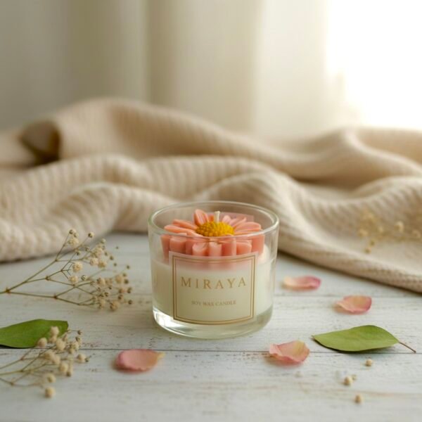 Daisy Candle