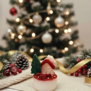 Christmas Cottage Candle