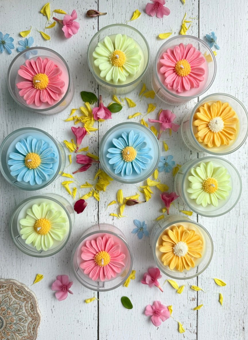 Daisy Candle - Image 4