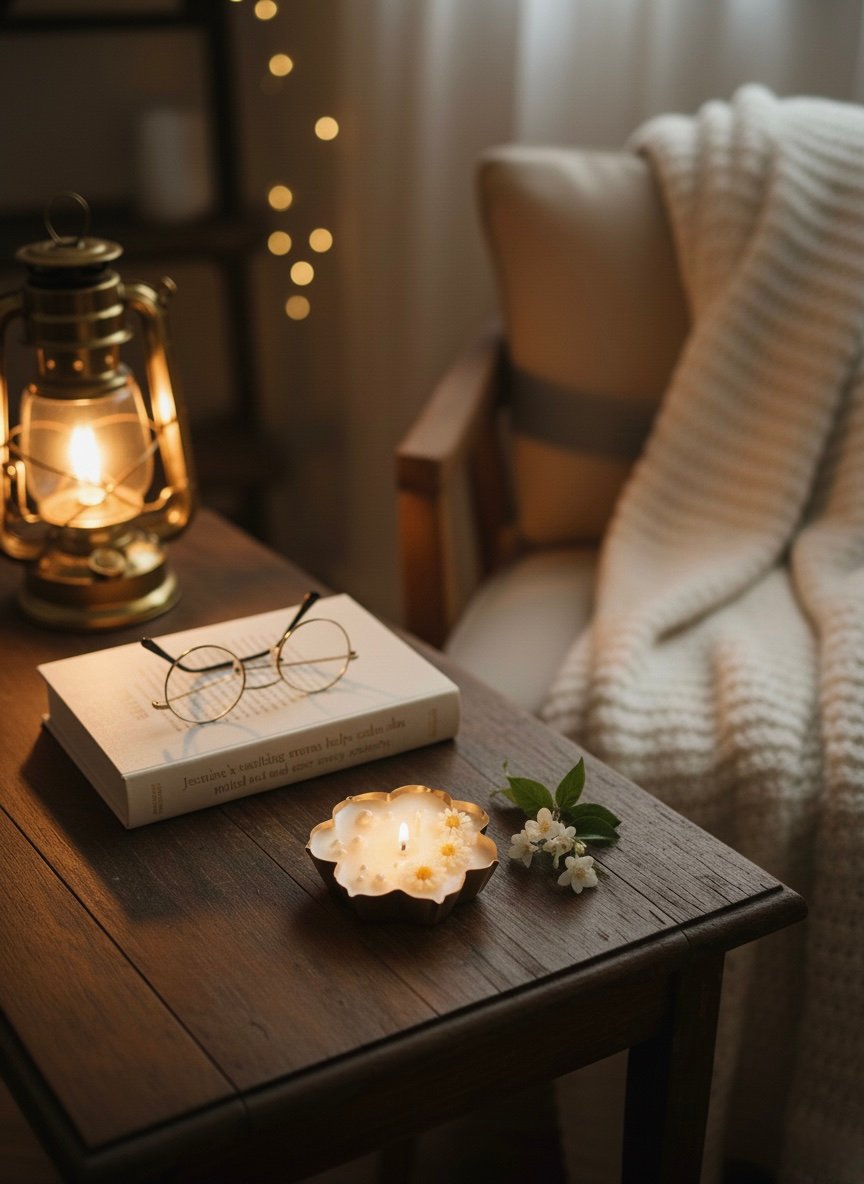 Pearl Urli Candle - Image 2