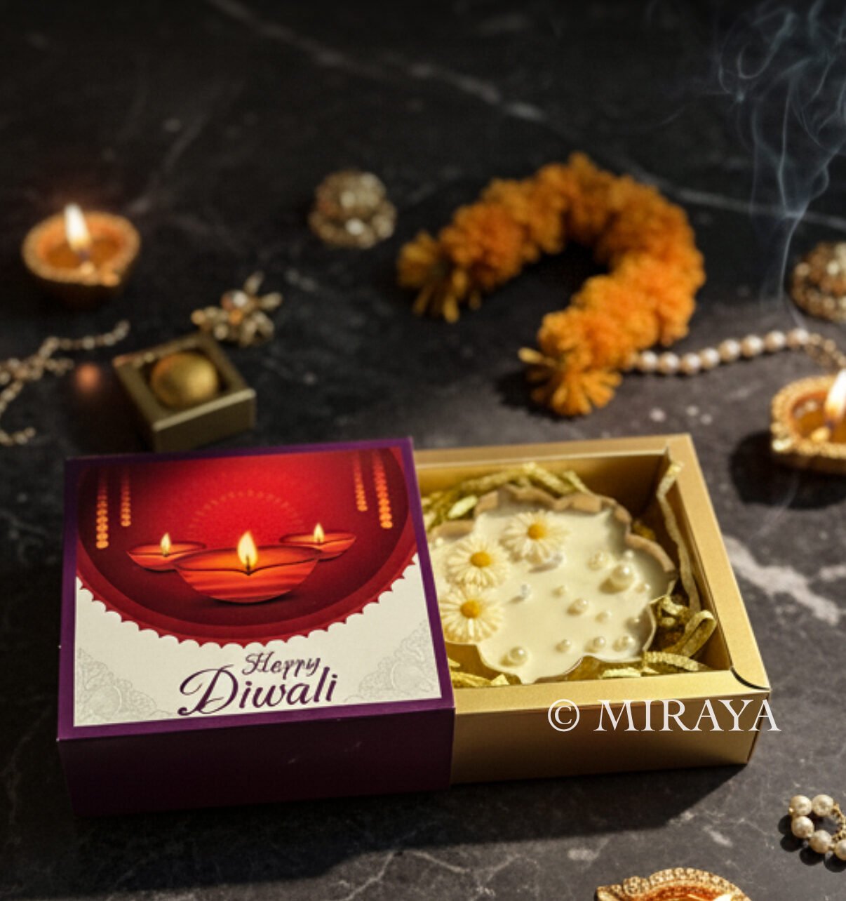 Pearl Urli Candle - Image 1